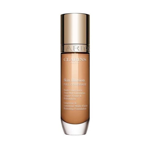 Clarins, Skin Illusion Full Coverage Foundation 108.5W, Luminous, Υγρό Foundation, 108.5W, 30 ml