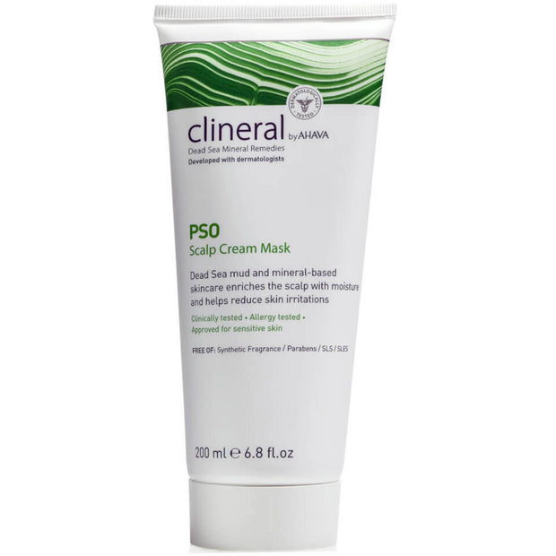 Ahava, Clineral Pso, Κατά των Ερεθισμών, After Shower, Μάσκα Σε Μορφή Κρέμας, Scalp, 200 ml