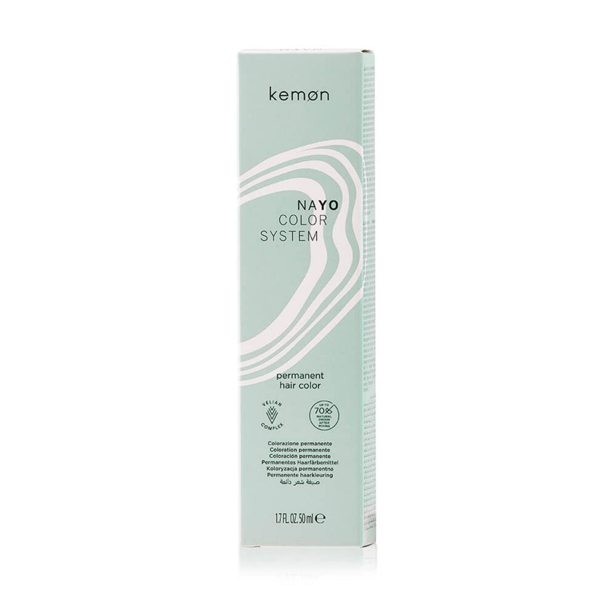 Kemon, Nayo 7.2 Hair Color, Μόνιμη Βαφή Μαλλιών, 6.1 Dark Ash Blonde, 50 ml