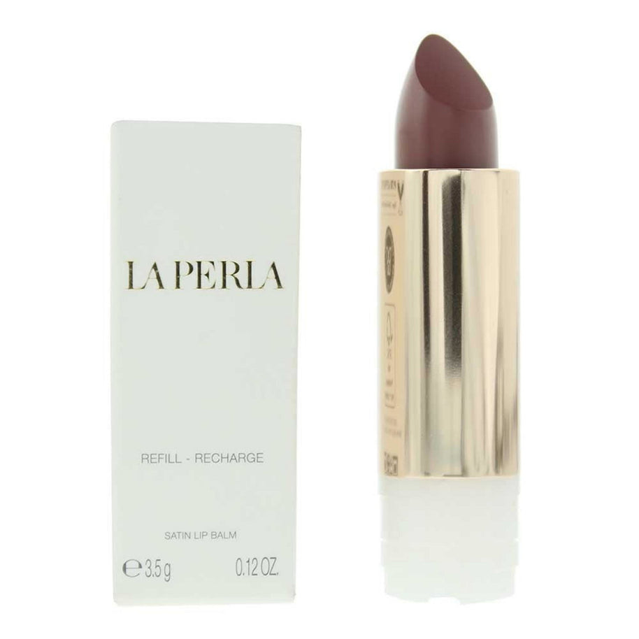 La Perla, Satin Βάλσαμο Χειλιών, Κραγιόν, 204, Almond, Refill, 3.5 g