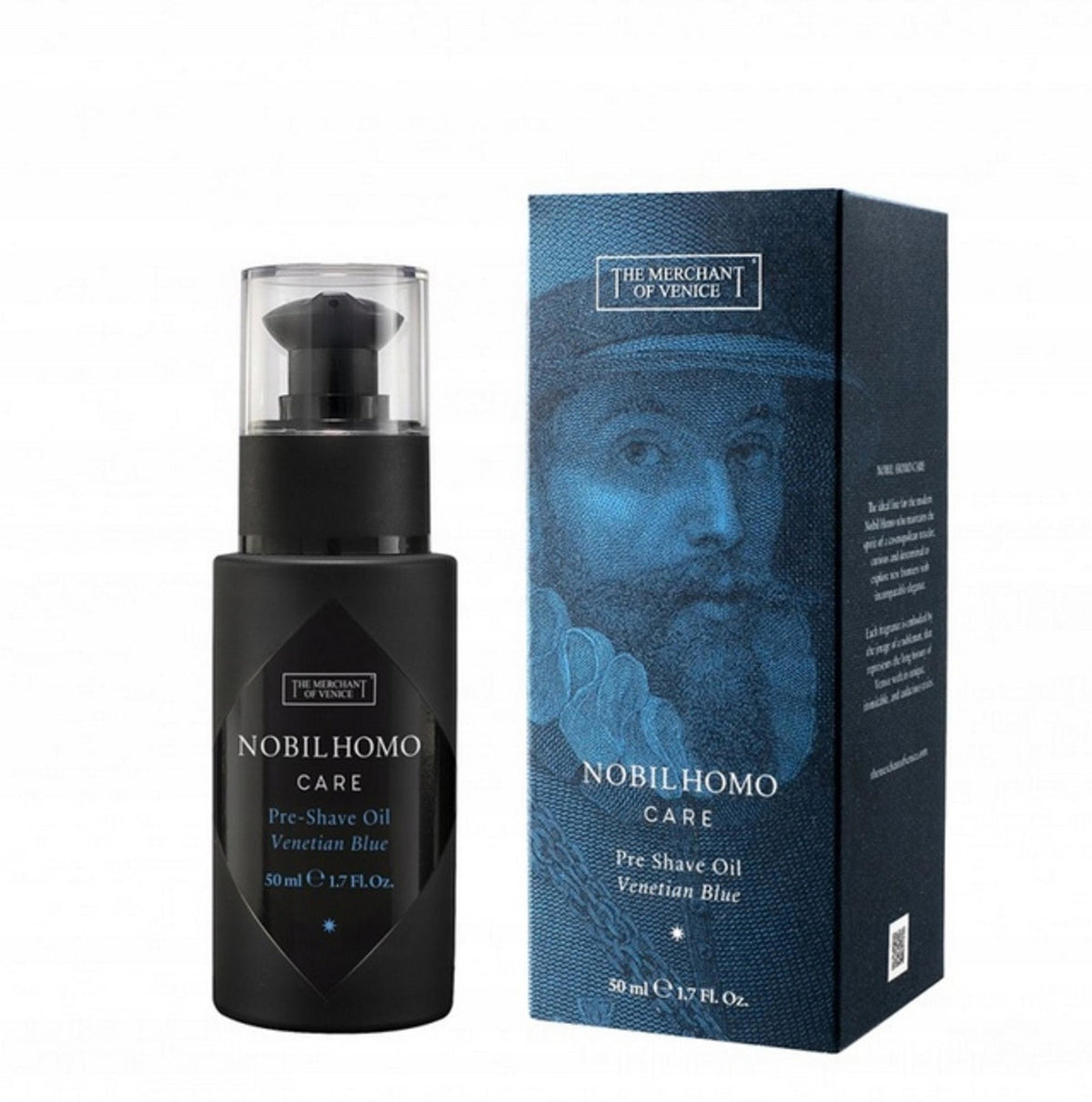 The Merchant Of Venice, Venetian Blue, Olive Oil, Ενυδατικό & Softening, Pre-Shaving Oil, 50 ml