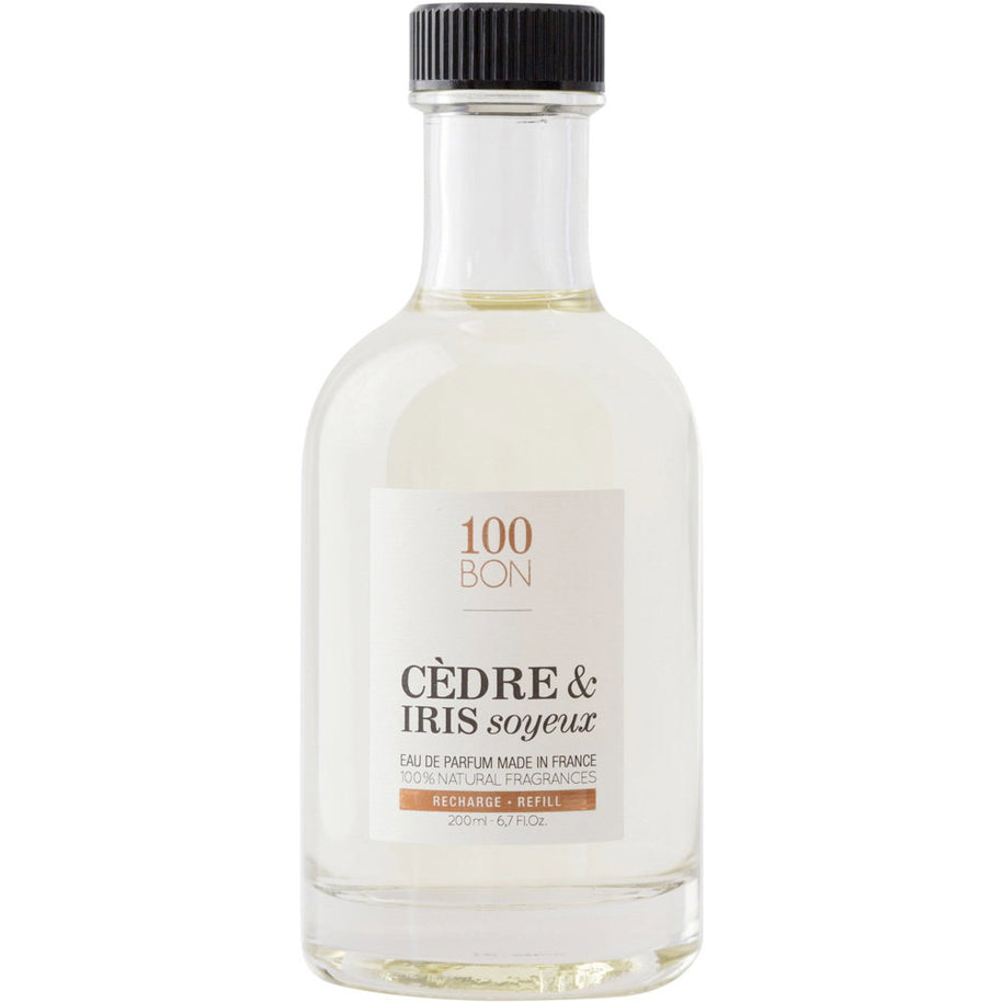 100 Bon, Cedre & Iris Soyeux, Eau De Parfum, Unisex, Refill, 200 ml *Tester