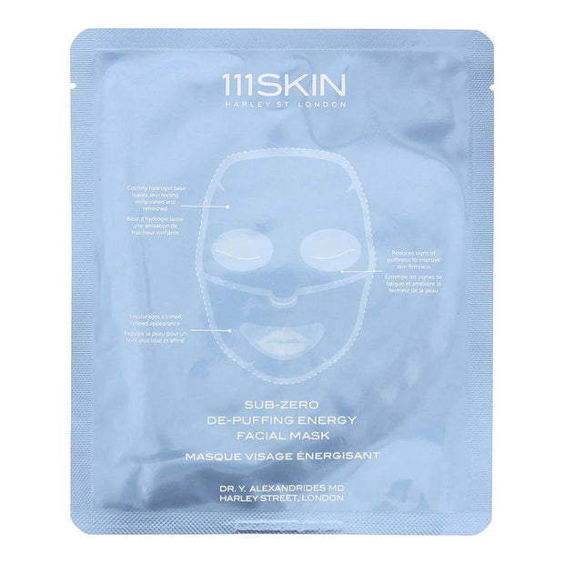 111 Skin, Sub-Zero, 6GM, Sheet Mask, Για το Πρόσωπο, 30 g