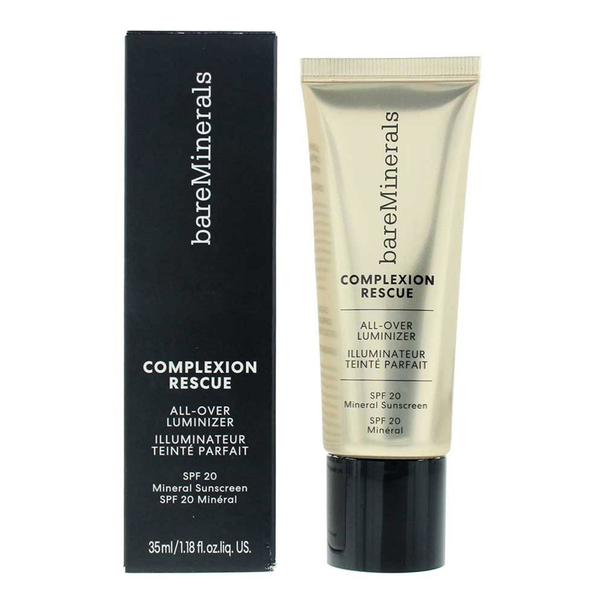 BareMinerals, Complexion Rescue, Illuminating, Υγρό Highlighter, Copper Rose, SPF 20, Για το Πρόσωπο, 35 ml