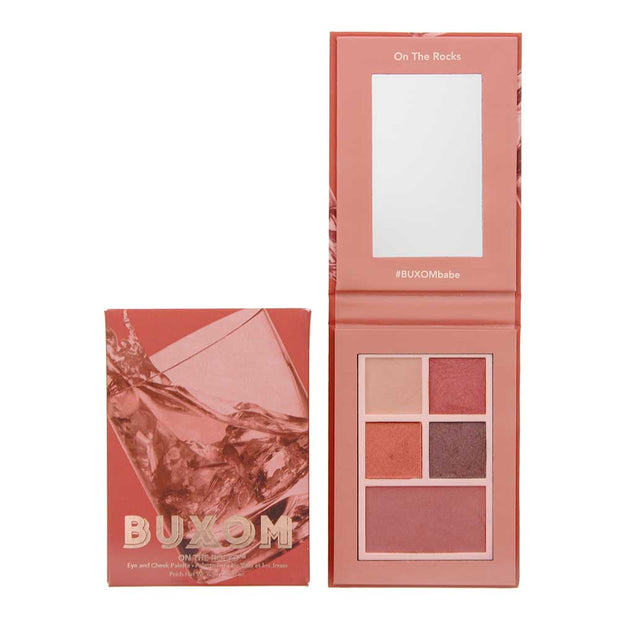 Buxom, On The Rocks, Παλέτα Σκιών, 5 Shades, 6.5 g