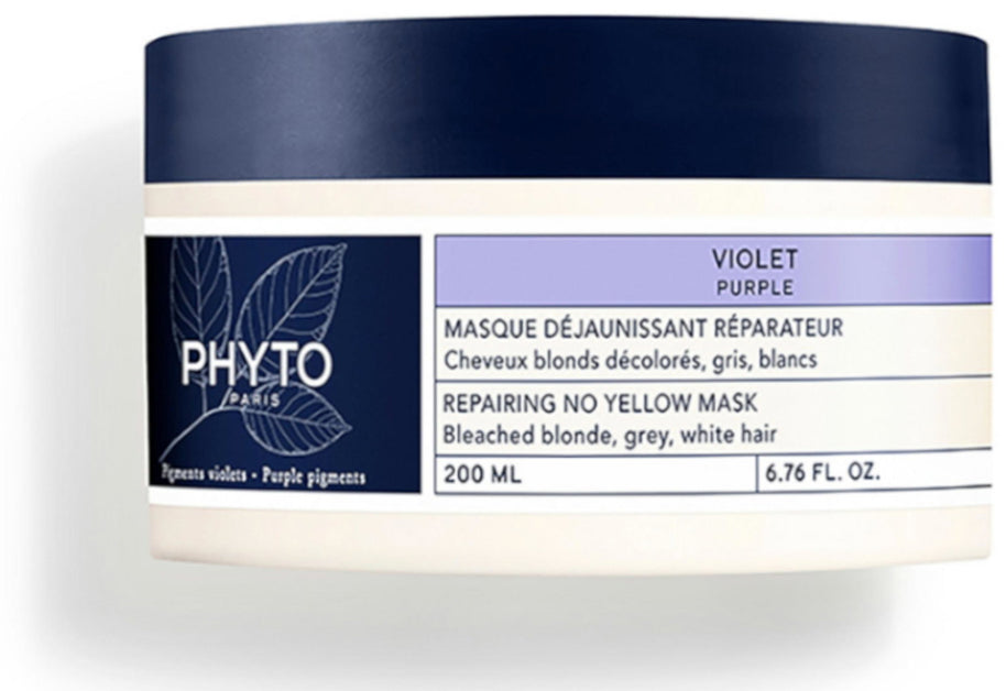 Phyto, Anti-yellow Mask Phyto Violet, Θεραπεία Μαλλιών Μάσκα Σε Μορφή Κρέμας, Repairing, 200 ml