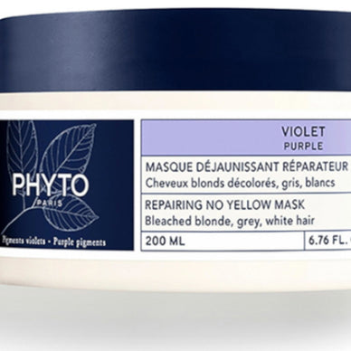 Phyto, Anti-yellow Mask Phyto Violet, Θεραπεία Μαλλιών Μάσκα Σε Μορφή Κρέμας, Repairing, 200 ml