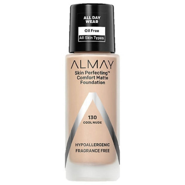 Almay, Skin Perfecting Comfort, Υγρό Foundation, 130, Cool Nude, 30 ml