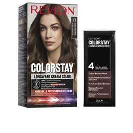 Revlon, Color Stay, Μόνιμη Βαφή Μαλλιών, 5.3 Medium Golden Brown, 165 ml