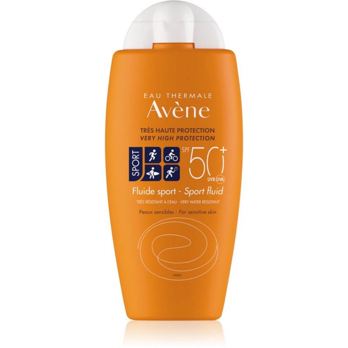 Avene, Sport Fluid, Photo-Protecteur, Sunscreen Fluid, Για το Πρόσωπο & Body, SPF50+, 100 ml