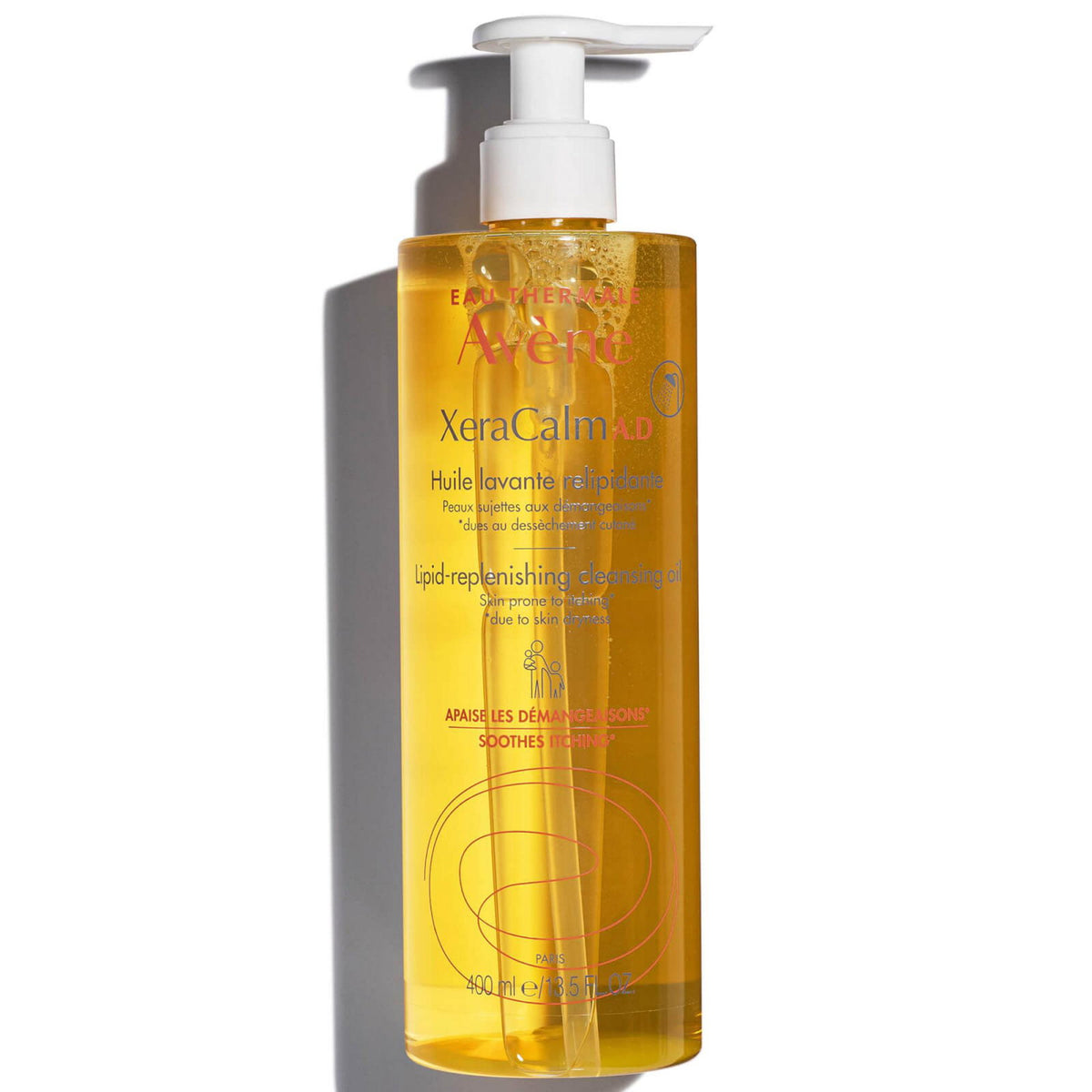 Avene, XeraCalm A.D, Lipid Replenishing, Shower Oil, Για Ξηρές Επιδερμίδες, 400 ml