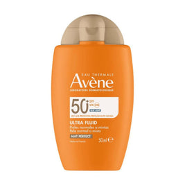 Avene, Ultra Fluid, Fragrance-Free, UV Protection, Daily, Fluid, Για το Πρόσωπο & Body, SPF50+, 50 ml