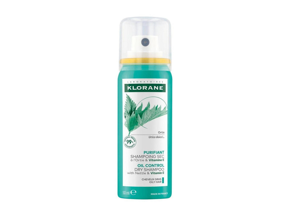 Klorane, Nettle, Vegan, Hair Dry Σαμπουάν, Έλαιο, 150 ml