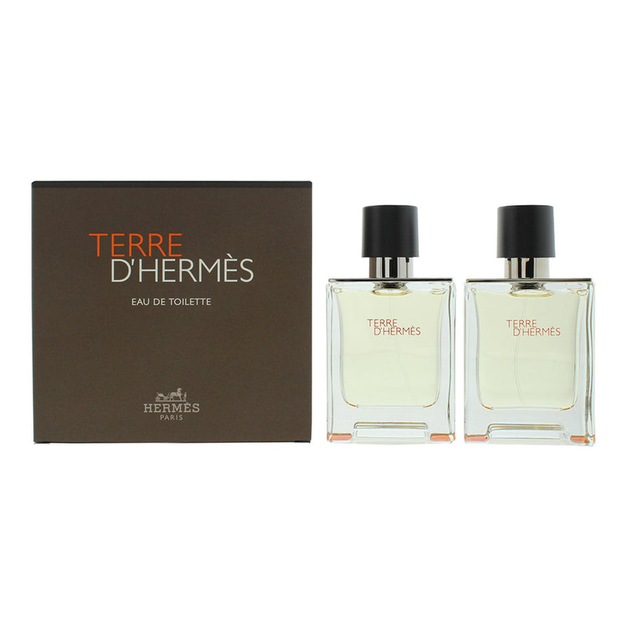 Set Duo, Hermes, Terre d'Hermes, Eau De Toilette, Ανδρικό, 2 pcs, 50 ml