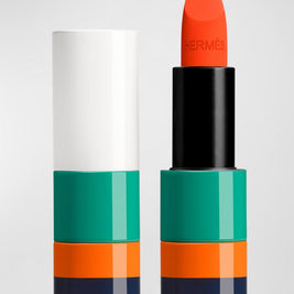 Hermes, Paris, Matte, Cream Κραγιόν, 44, Orange Neon, 3.5 g