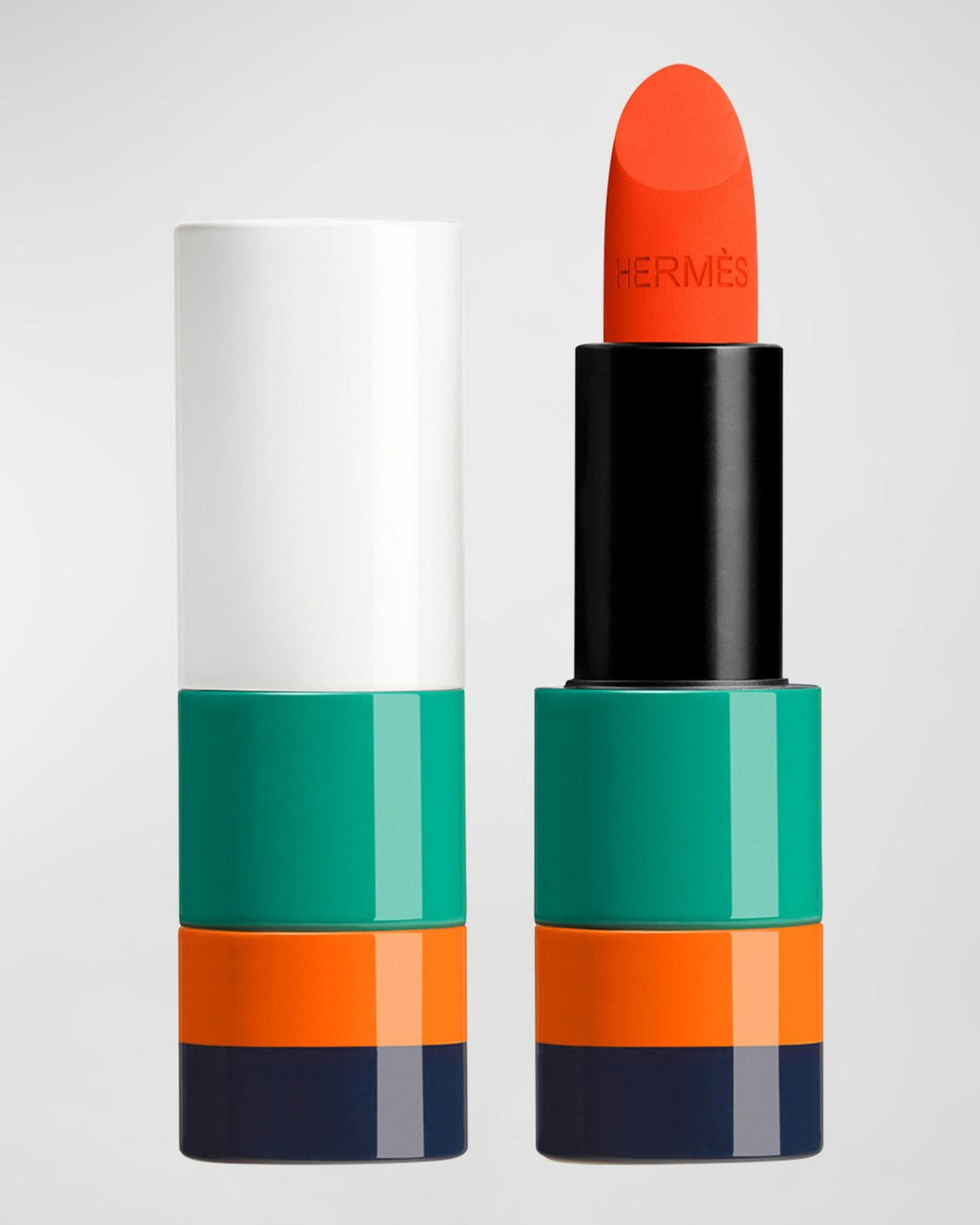 Hermes, Paris, Matte, Κραγιόν, 44, Orange Neon, 3.5 g