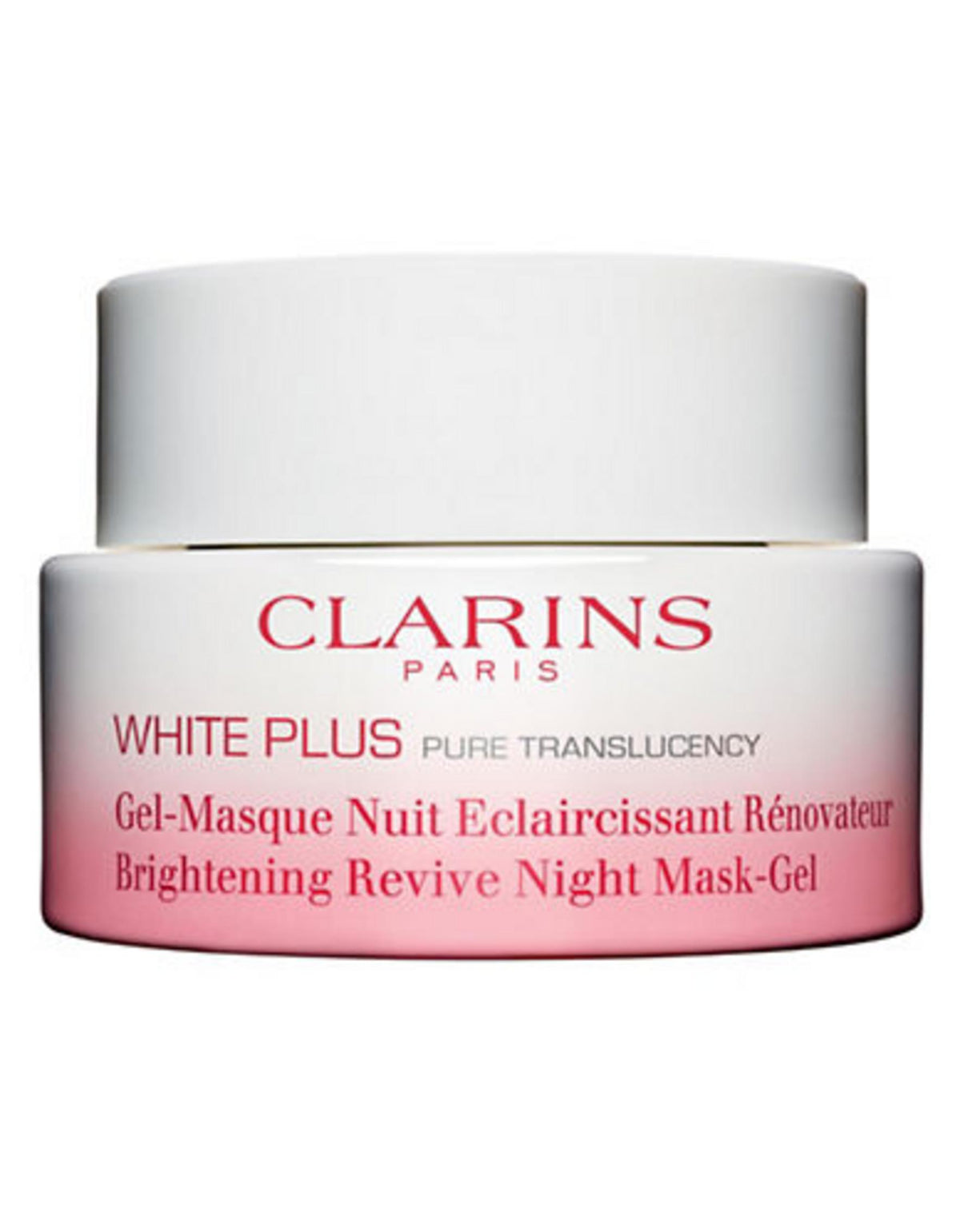 Clarins, White Plus, Αναζωογόνησης, Λάμψης, Gel Mask, Για το Πρόσωπο, Neck, Décolleté, 50 ml