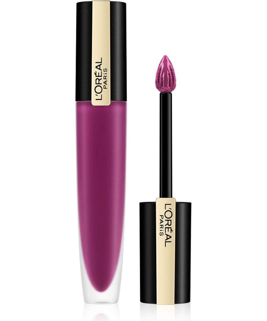 L'Oreal Paris, Rouge Signature, Matte, Υγρό Κραγιόν, 104, I Rebel, 7 ml