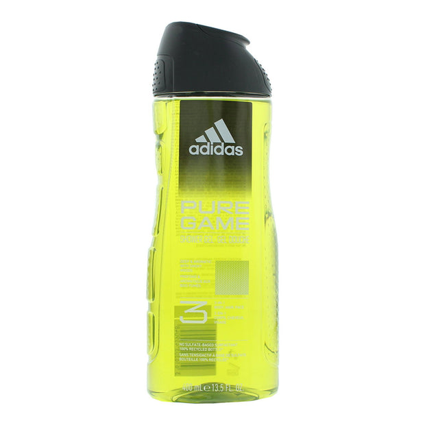 Adidas, Pure Game, Αφρόλουτρο, Για Όλους τους Τύπους Δέρματος, 400 ml