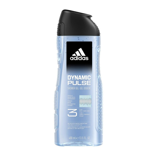 Adidas, Dynamic Pulse, Refreshes, Αφρόλουτρο, Για το Πρόσωπο, Hair, All Skin Types, 400 ml