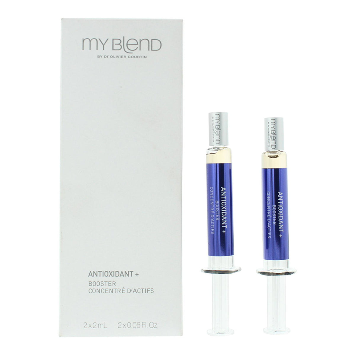 Set Duo, Clarins, My Blend, Antioxidant, Concentrate, Για το Πρόσωπο, 2 pcs, 2 ml