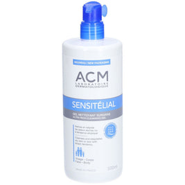 Laboratoire ACM, Sensitelial, Καθαρισμού, Αφρόλουτρο, Very Dry To Potentially Atopic Sensitive Skin, 500 ml