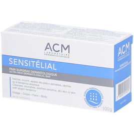 Laboratoire ACM, Sensitelial, Θρεπτικό, Καθαρισμού Bar, Για το Πρόσωπο & Body, 100 g