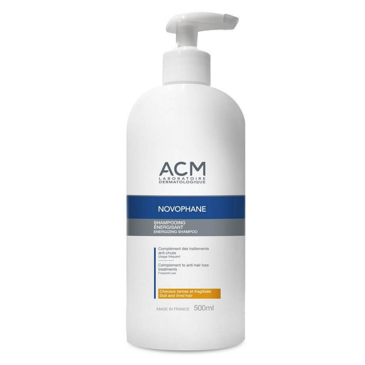 Laboratoire ACM, Novophane, Θεραπεία Μαλλιών Σαμπουάν, Τόνωσης, Fine, 500 ml