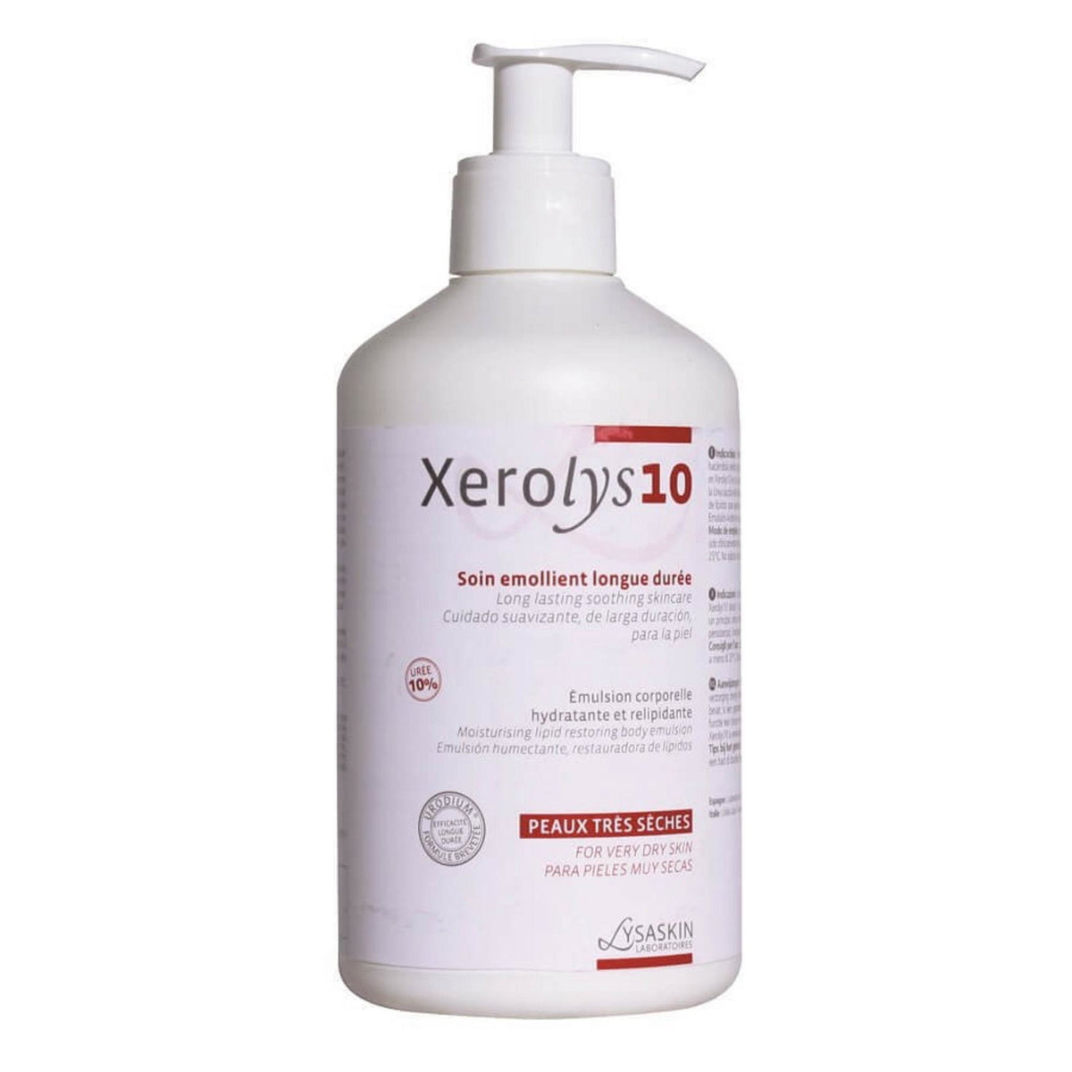 Lab Lysaskin, Xerolys 10, Urodium, Emollient, Daily, Γαλάκτωμα, Για το Πρόσωπο, 200 ml