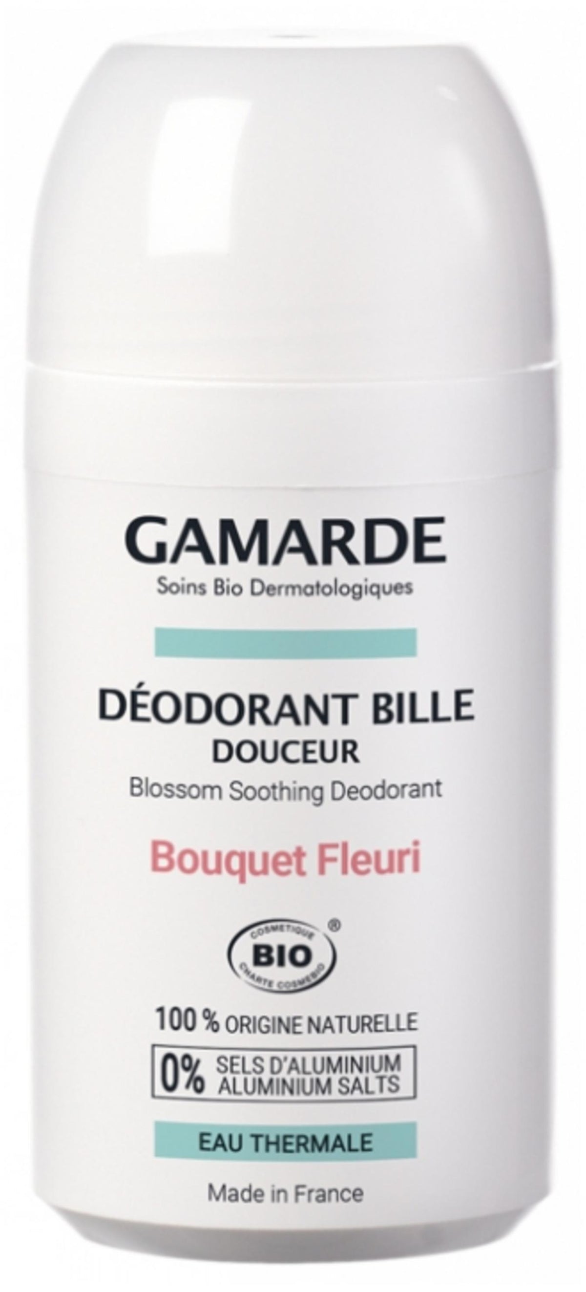 Gamarde, Gamarde, Bio, Αντιιδρωτικό, Floral, Αποσμητικό Roll-On, Γυναικείο, 50 ml