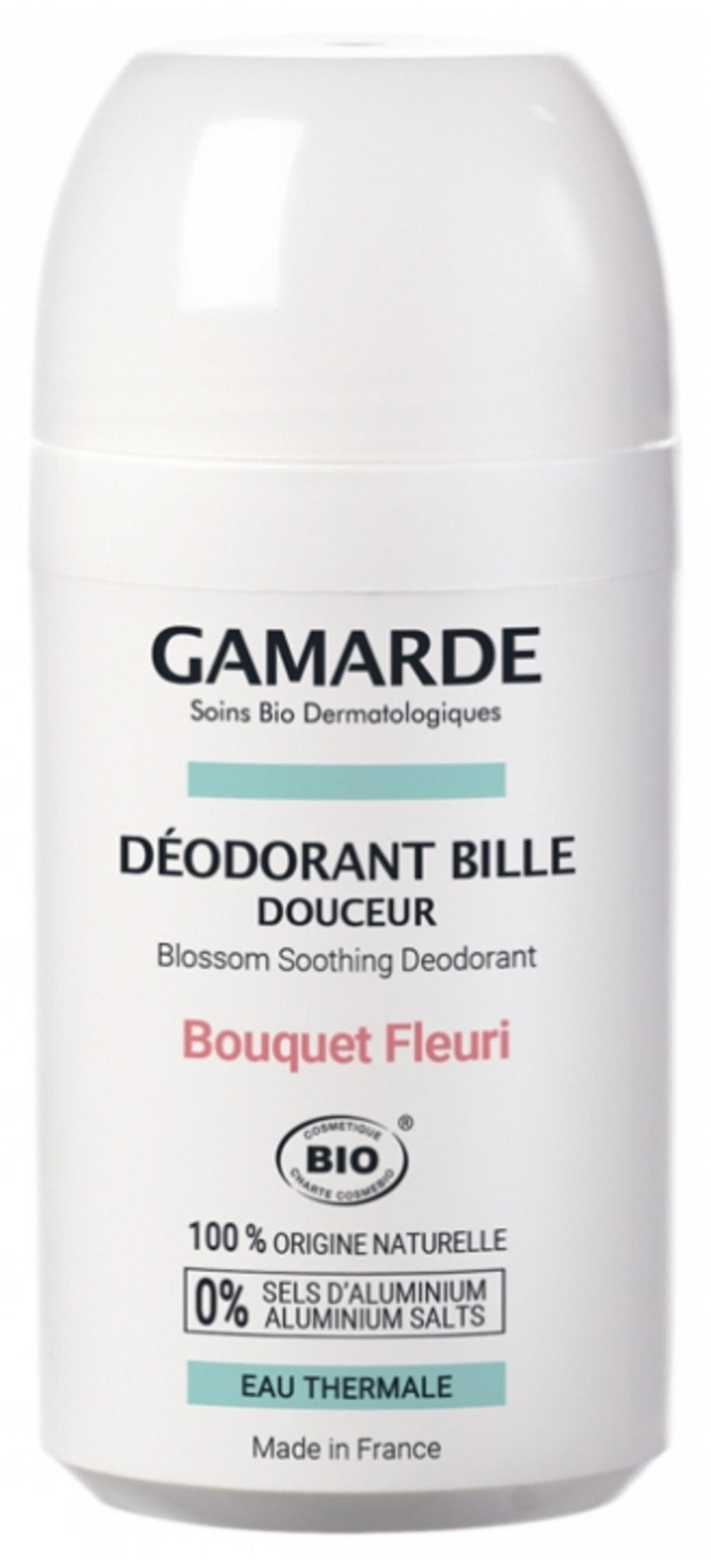 Gamarde, Gamarde, Bio, Αντιιδρωτικό, Floral, Αποσμητικό Roll-On, Γυναικείο, 50 ml