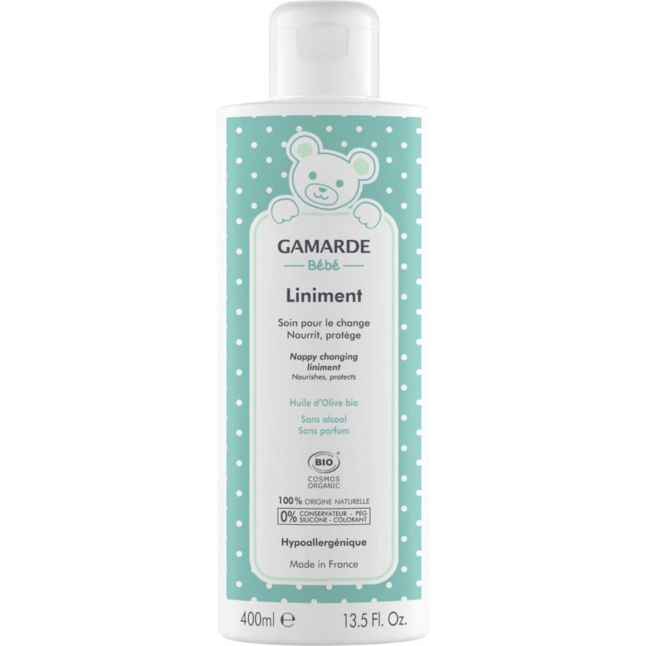 Gamarde, Baby Liniment, Bio, Nourishes & Protects, Daily Diaper Changes, Lotion, 400 ml