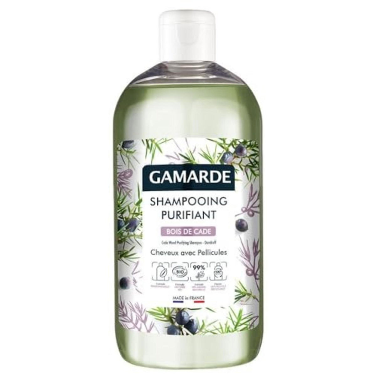 Gamarde, Bio, Bois De Cade, Hair Treatment Σαμπουάν, Κατά της Πιτυρίδας, Scalp With Dandruff, 500 ml