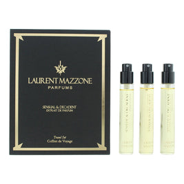 Σετ Trio, Laurent Mazzone, Sensual & Decadent, Extrait De Parfum, Unisex, 3 pcs, 15 ml