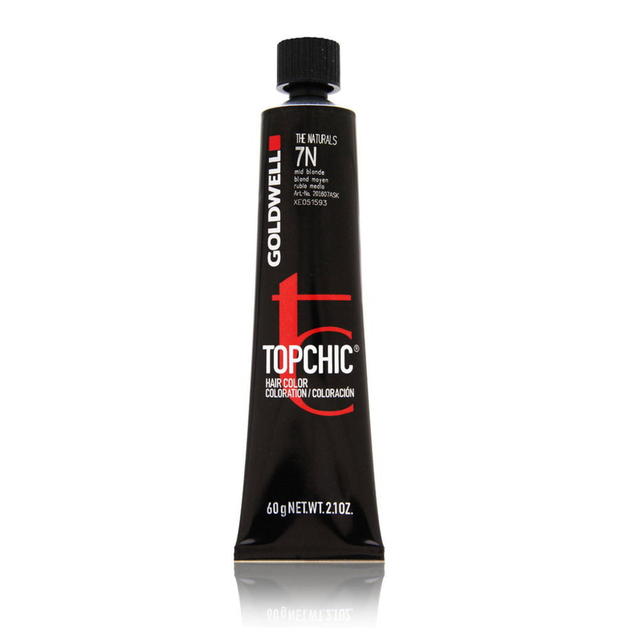 Goldwell, TopChic, Μόνιμη Βαφή Μαλλιών, 7N Medium Blonde, 60 ml