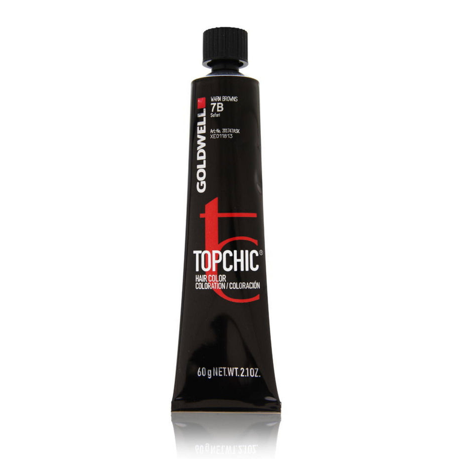Goldwell, TopChic, Μόνιμη Βαφή Μαλλιών, 7B Safari, 60 ml