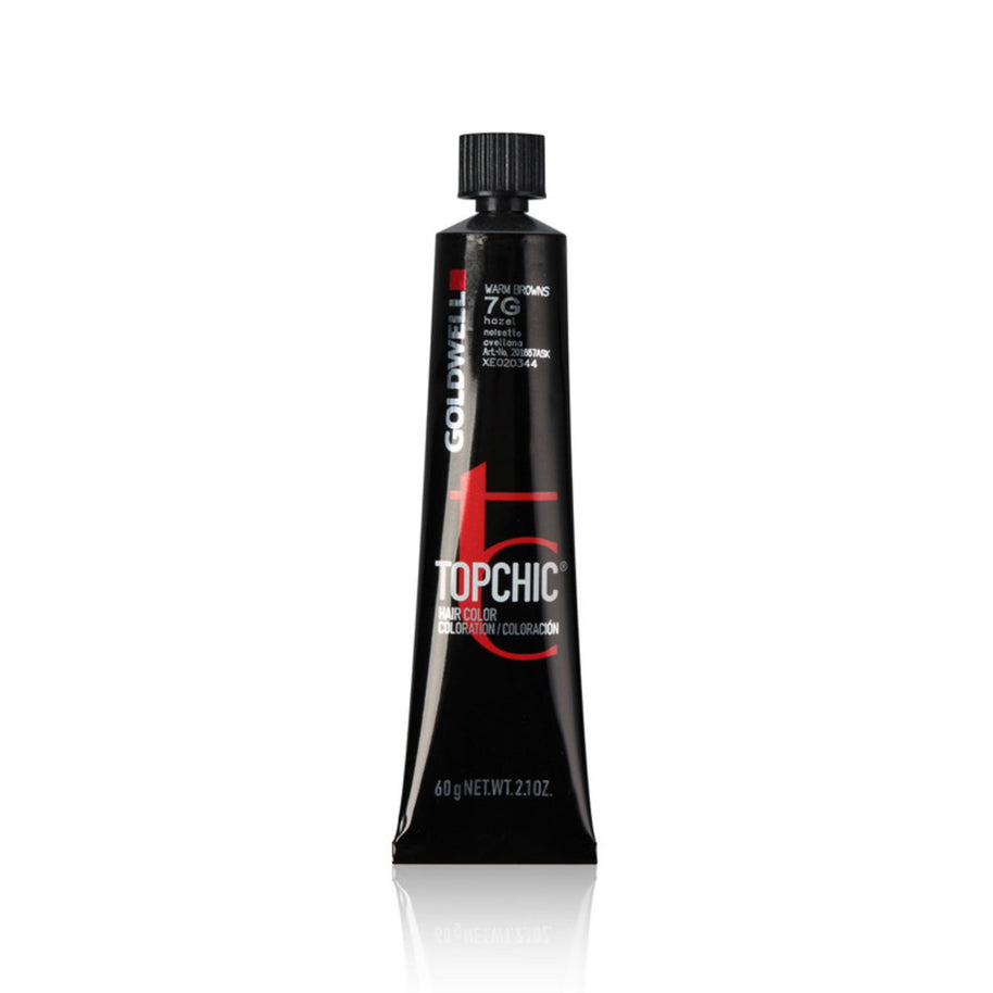 Goldwell, TopChic, Μόνιμη Βαφή Μαλλιών, 7G Hazel, 60 ml