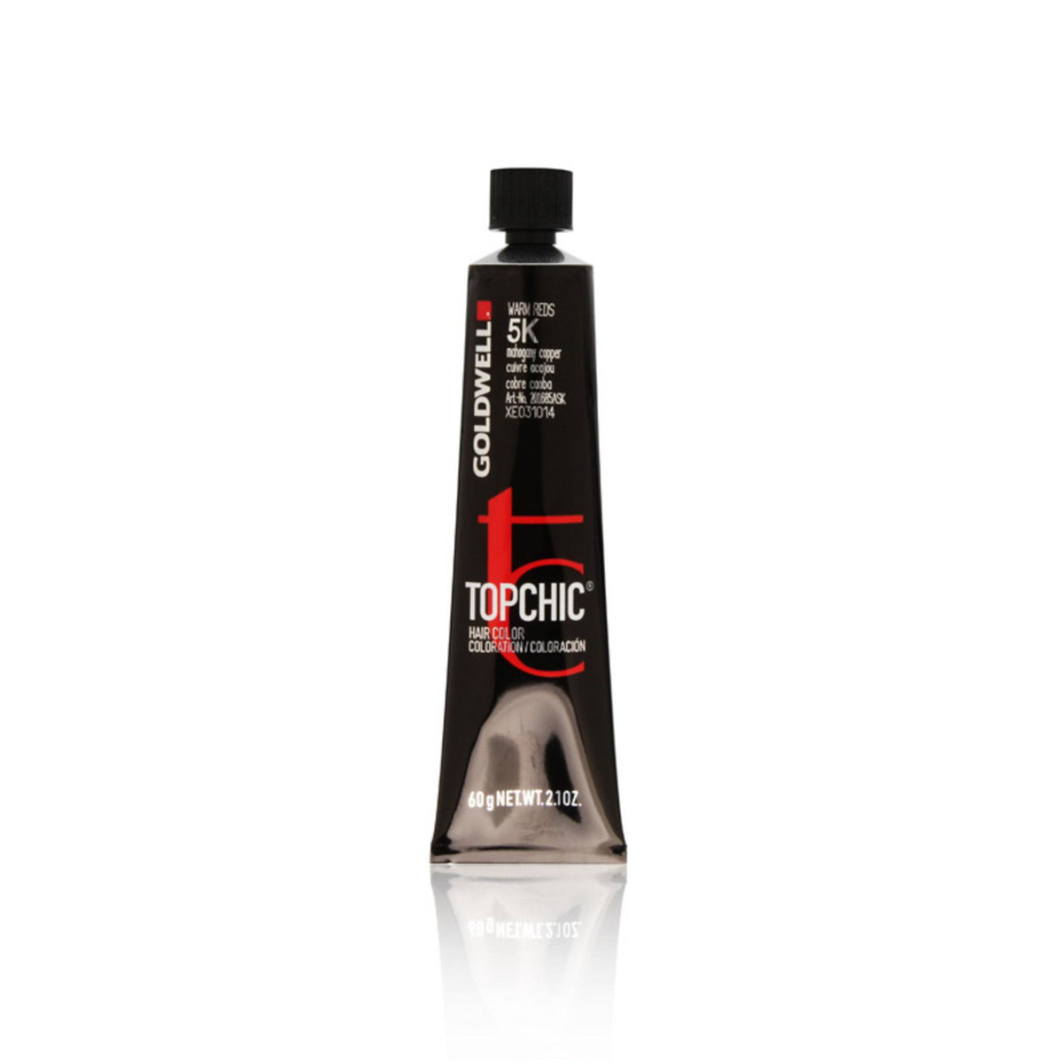 Goldwell, TopChic, Μόνιμη Βαφή Μαλλιών, 5K Mahogany Copper, 60 ml