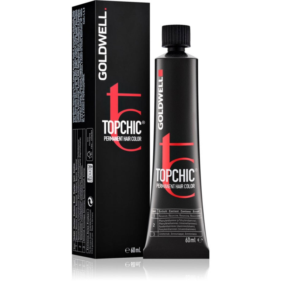 Goldwell, TopChic, Μόνιμη Βαφή Μαλλιών, 6RV MAX Stunning Purple, 60 ml