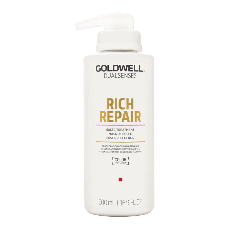 Goldwell, Dualsenses Rich Repair, Θεραπεία Μαλλιών Μάσκα Σε Μορφή Κρέμας, 60 Sec Treatment, 500 ml