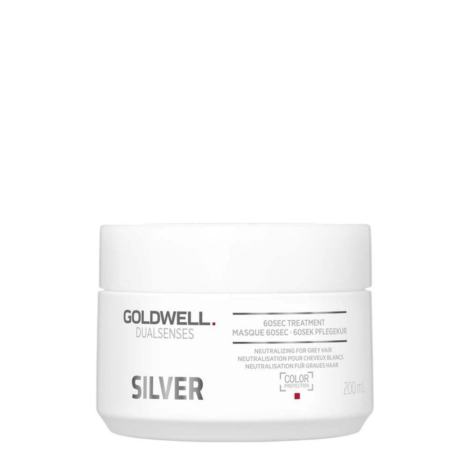 Goldwell, Dualsenses Silver 60 Sec, Θεραπεία Μαλλιών Μάσκα Σε Μορφή Κρέμας, Anti Grey, 200 ml