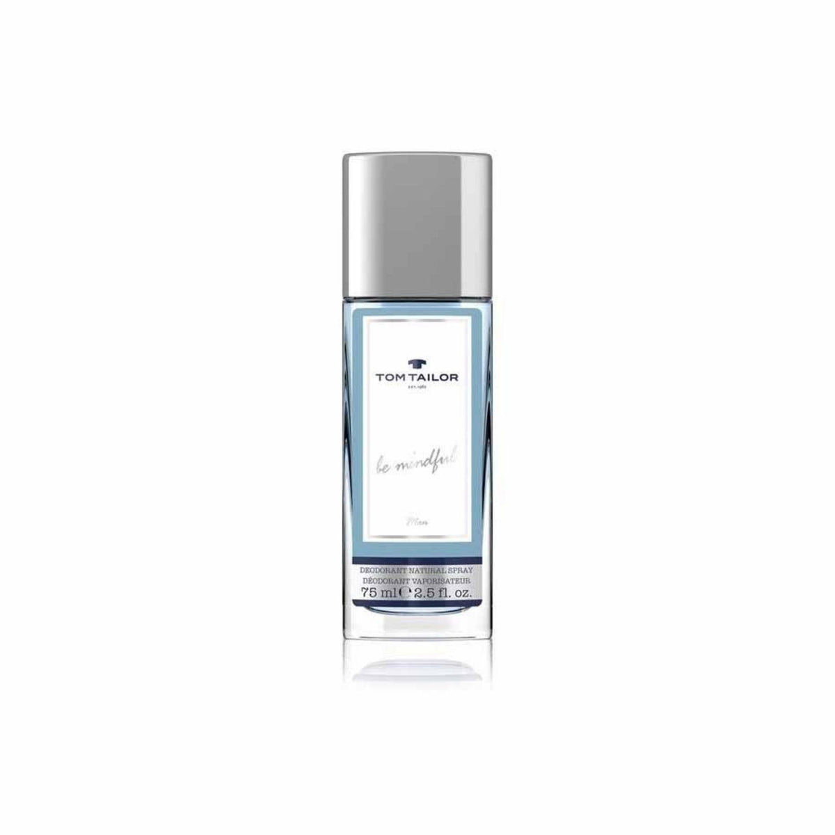 Tom Tailor, Be Mindful, Fresh, Αποσμητικό Spray, Για Άνδρες, 75 ml
