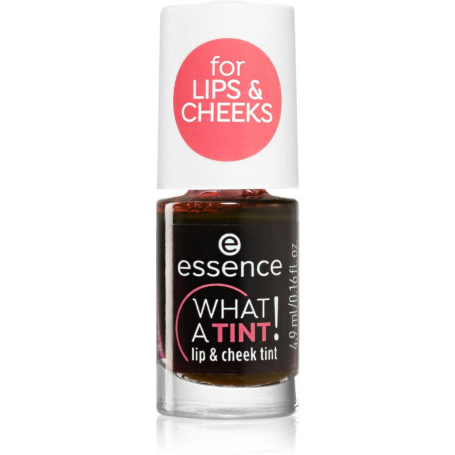 Essence, What a Tint!, Βάλσαμο για Χείλη & Μάγουλα 2-Σε-1, 01, Kiss From A Rose, 4.9 ml