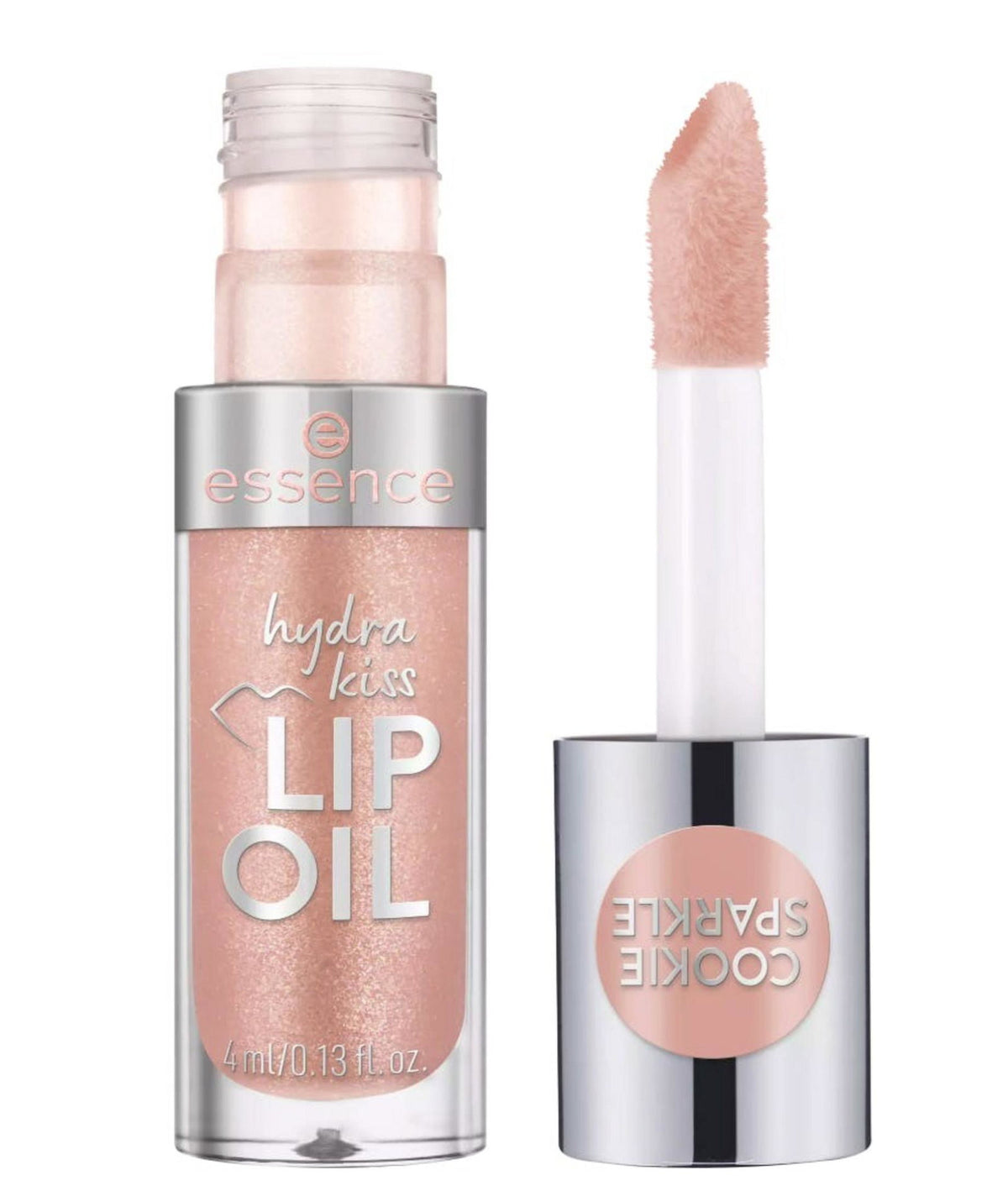 Essence, Hydra Kiss, Gloss, Λάδι Χειλιών, 09, Cookie Sparkle, 4 ml