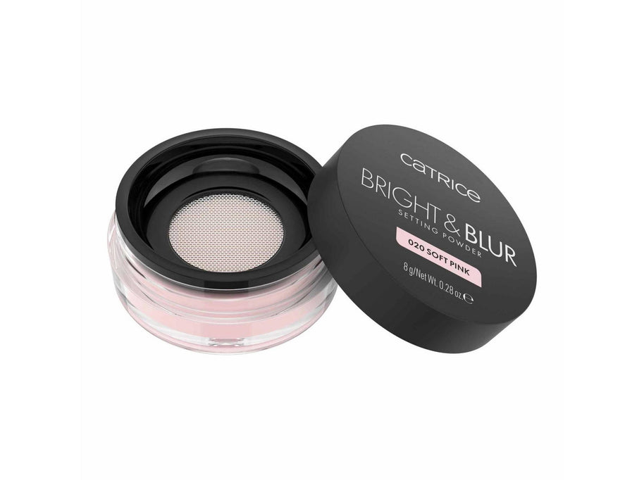 Catrice, Bright & Blur, Matte, Πούδρα Σταθεροποίησης, 020, Soft Pink, 8 g