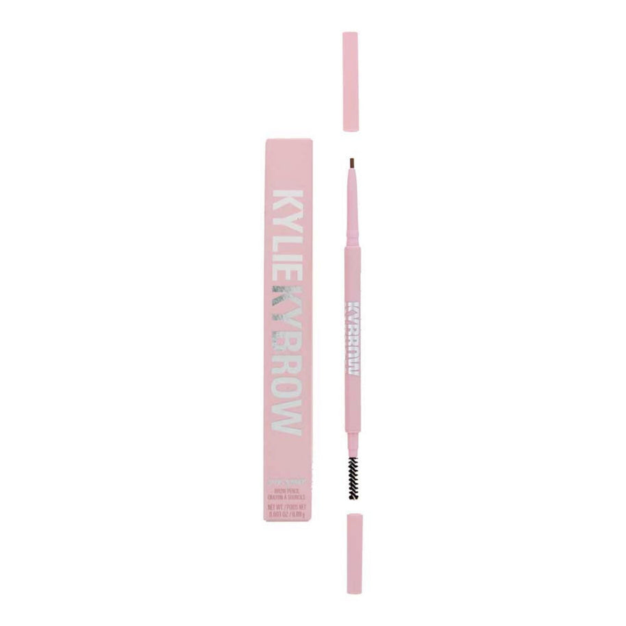 Kylie Cosmetics, Kybrow, Defined, Eyebrow Cream Pencil & Brush 2-In-1, 001, Blonde, 0.09 g