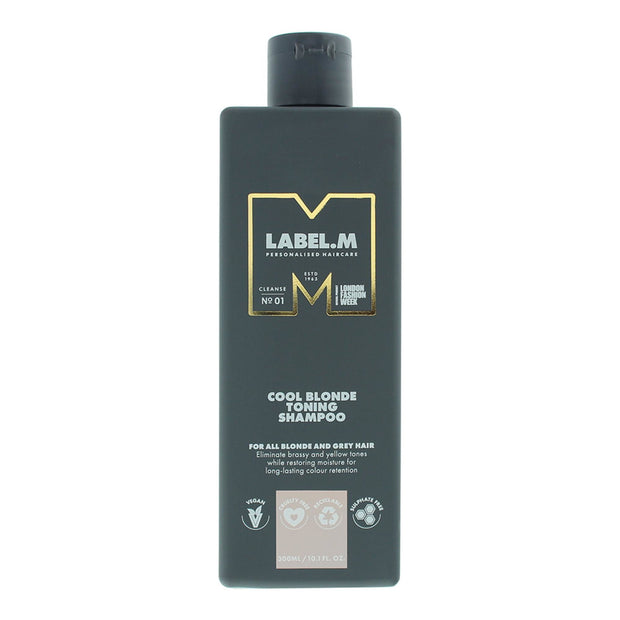 Label.M, Cool Blonde, Σαμπουάν, For Neutralisation Of Yellow Tones, 300 ml