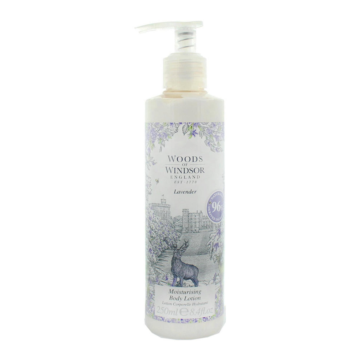 Woods Of Windsor, Lavender, Moisturized, Λοσιόν Σώματος, 250 ml