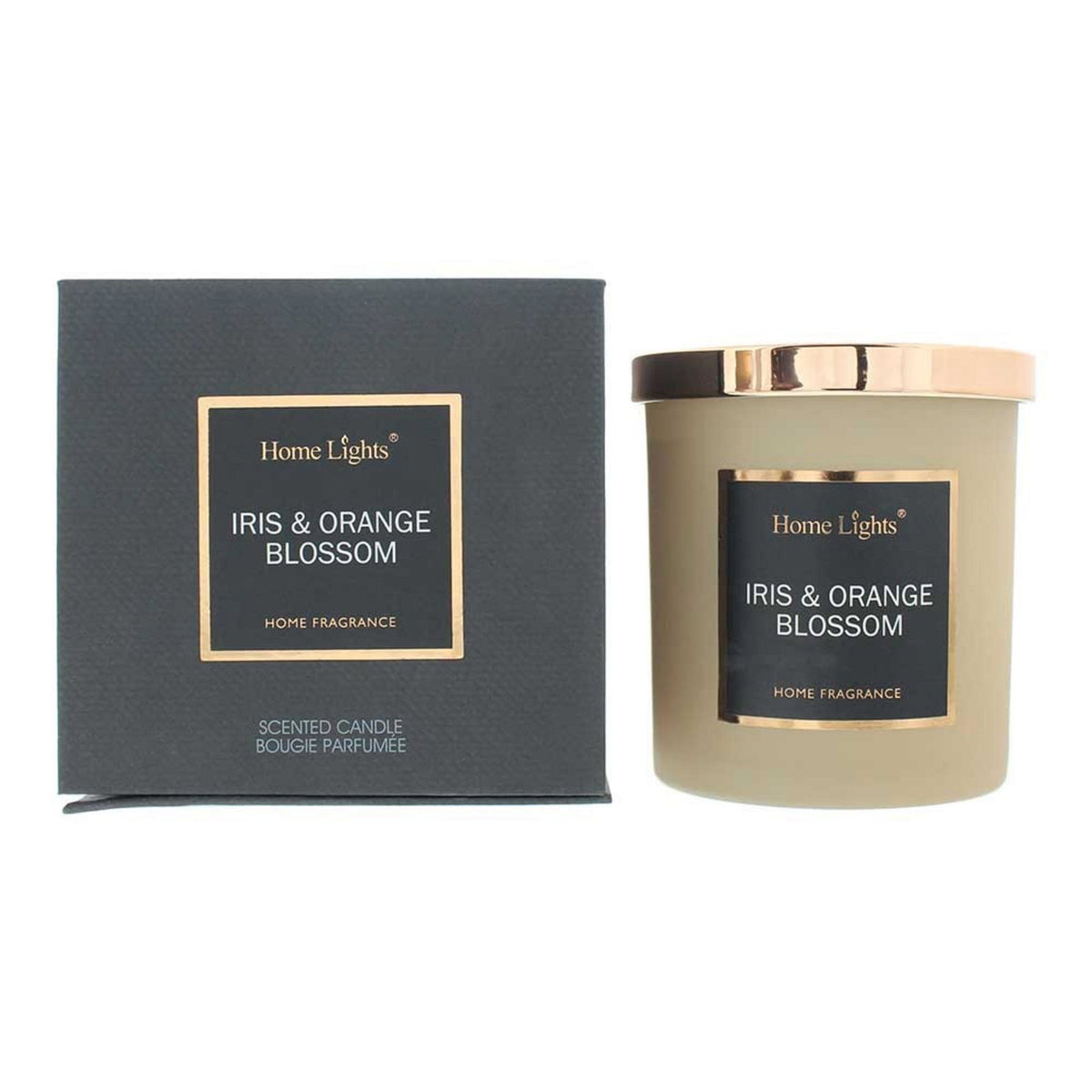 Home Lights, Iris Orange Blossom, Αρωματικό Κερί, 215 g