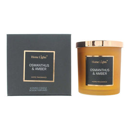 Home Lights, Osmanthus & Amber, Αρωματικό Κερί, 215 g